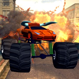 3D Monster Truck City Rampage - Extreme Car Crushing Destruction & Racing Simulator FREE