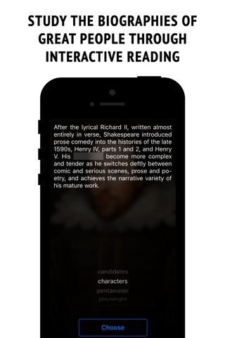 Shakespeare - interactive book screenshot 2