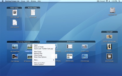 Desktop Groups screenshot 1