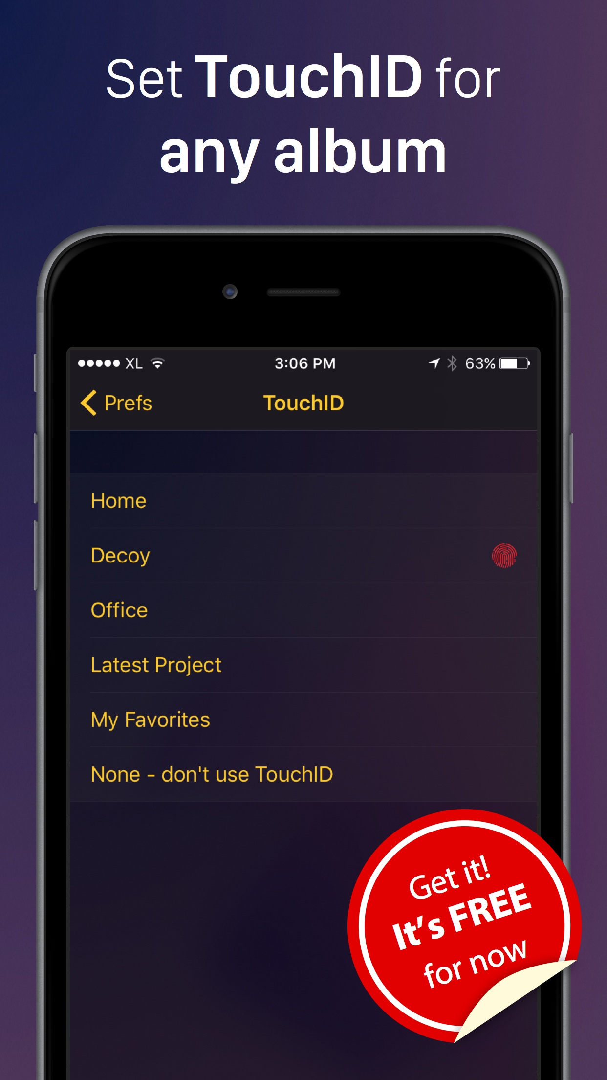 Privato - Private & Secret Photo Albums + Fake PIN screenshot 5