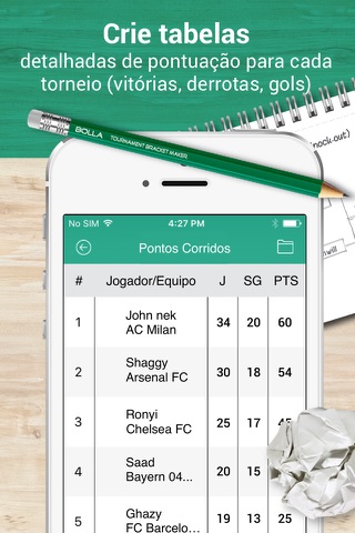 Bolla - Tournament Bracket Maker, Round Robin, Elimination Tournament Generator screenshot 2