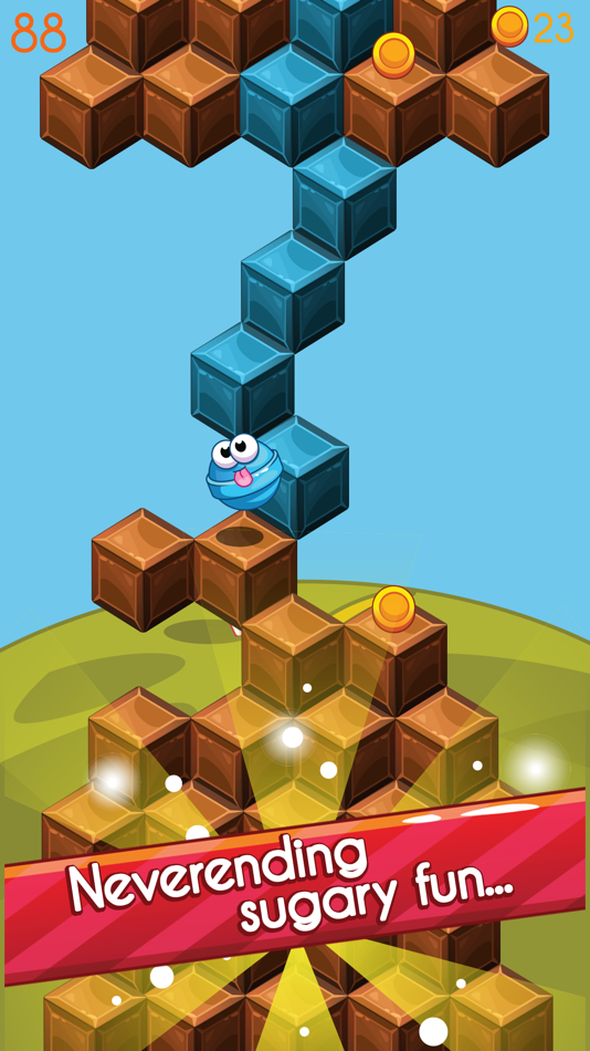 #3. Sweet Jump - Endless Arcade Jumper Game (iOS) 由: Daniel Ivanov