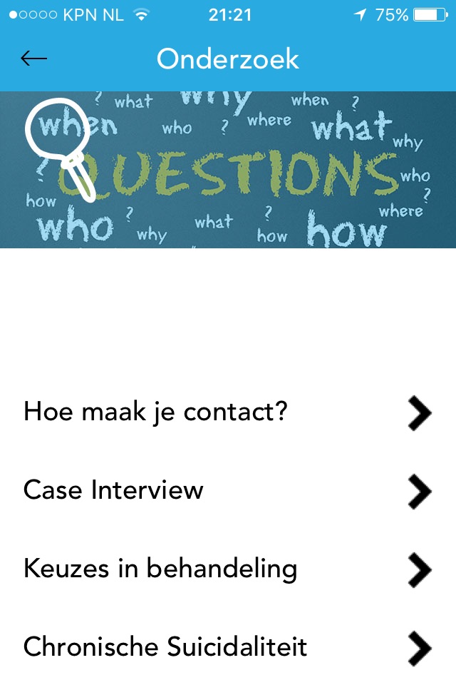 Suïcide Preventie App screenshot 3