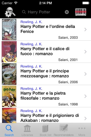 BiblioMO screenshot 2