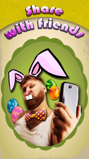 Easter Bunny Yourself - Holiday Photo Sticker Blender with C(圖5)-速報App