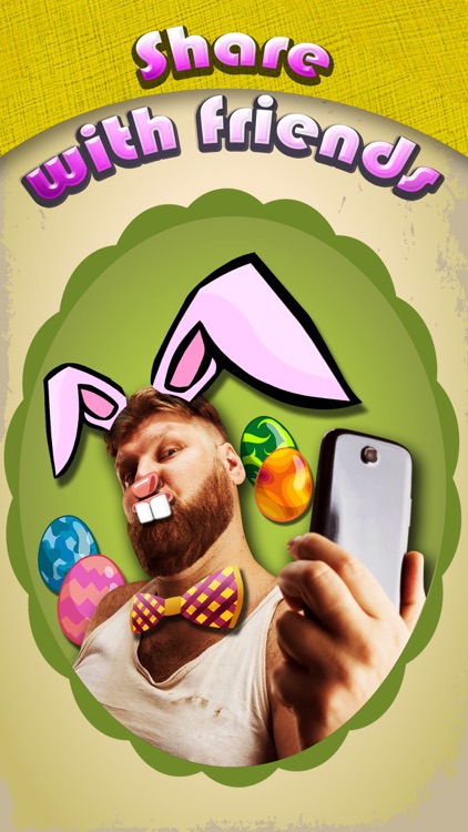 Easter Bunny Yourself - Holiday Photo Sticker Blender with Cute Bunnies & Eggs screenshot-4