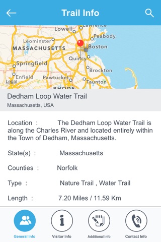 Massachusetts Recreation Trails screenshot 3