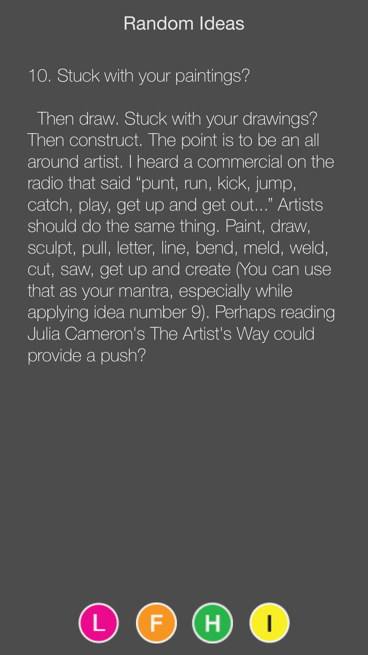 Artist Ideas screenshot 4