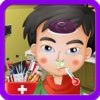 Flu Doctor - A fun treatment of nose infection game for kids