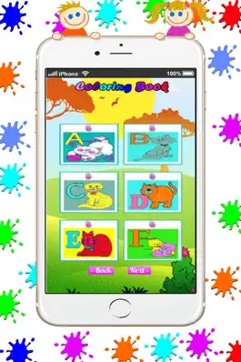 Game screenshot Kitty and Cat Coloring Book Game : Basic Start mod apk