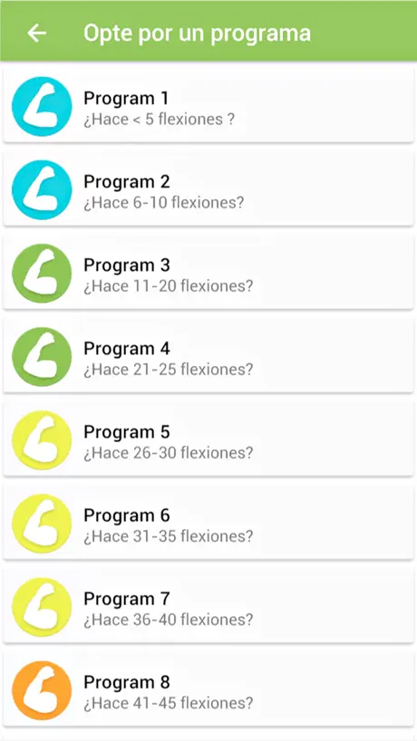 De entrenamiento 100 flexiones