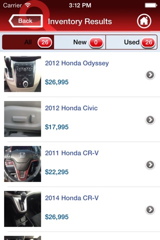 Pickering Honda screenshot 2