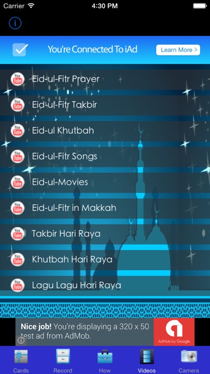 Eid Mubarak & Hari Raya Aidil Fitri Greeting Cards screenshot-3