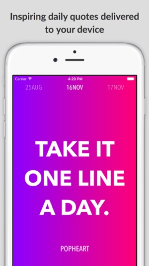 PopHeart: Daily Quotes and Inspiration(圖1)-速報App