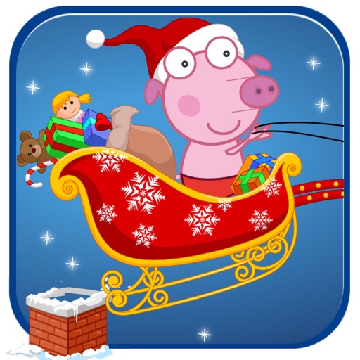 Pig Pinky Peppie Holiday Gifts iOS App