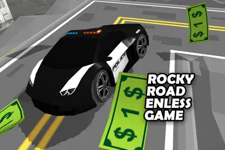 3D Zig-Zag  Car -  On The Run with Maze Road Racing Game