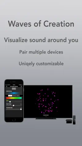 Game screenshot DJ Visualizer: dope music visuals beamed to your TV screen apk