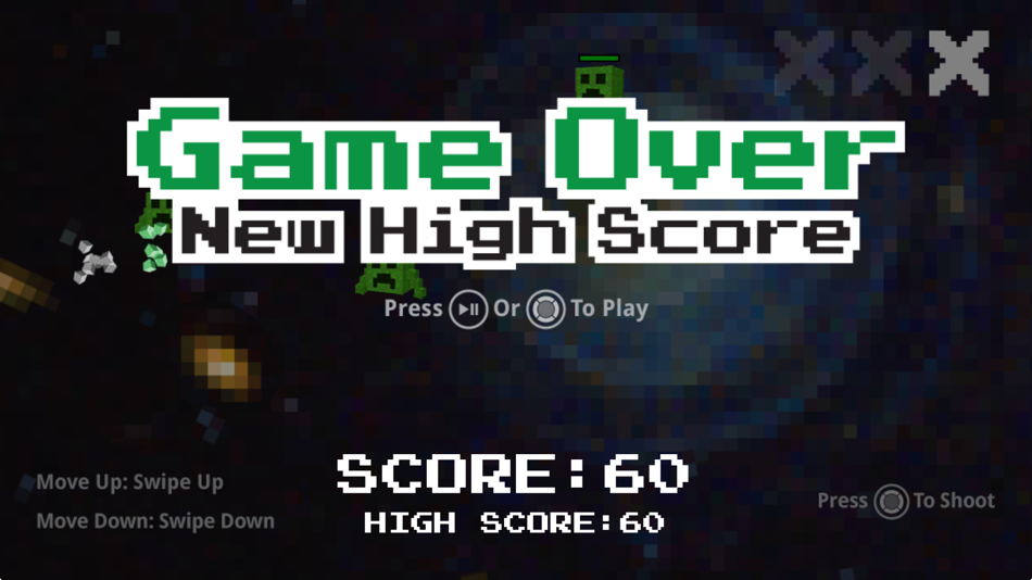#3. Alien SpaceCraft : Endless Side Shooting Game (iOS) 由: Mike Hempfling