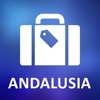 Andalusia, Spain Detailed Offline Map