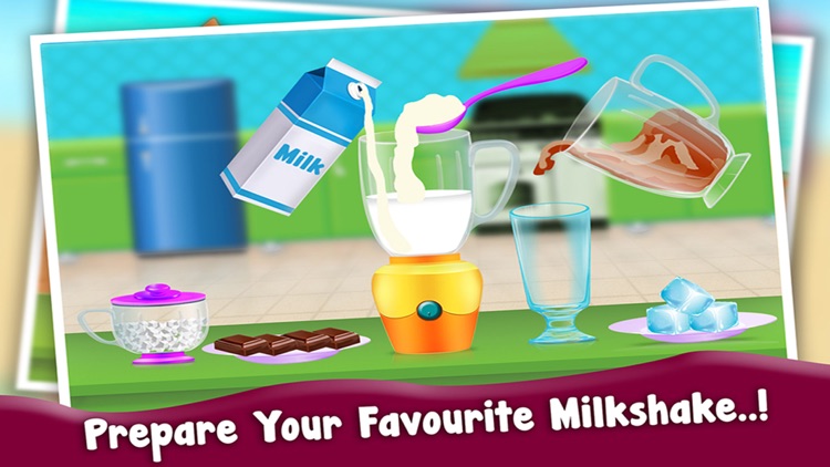 Frozen Ice Milk Shake Cafe screenshot-3