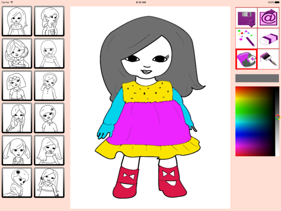 Baby Coloring Book Game