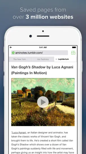 Скриншот Offline Pages Pro на iPhone 5