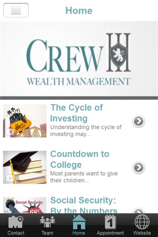 Crew Wealth Management screenshot 2