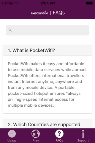 execMobile PocketWifi screenshot 4