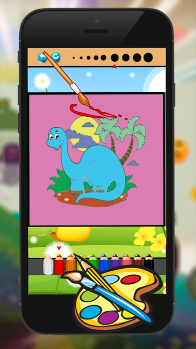 恐竜の塗り絵 - 良い子供のゲームのための恐竜の描画のおすすめ画像5
