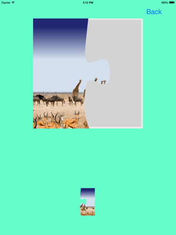 Screenshot #6 pour Safari Animals Jigsaw Puzzles