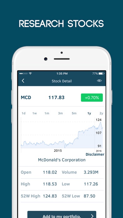 Screenshot #3 pour Contango: The Stock Market Gaming App