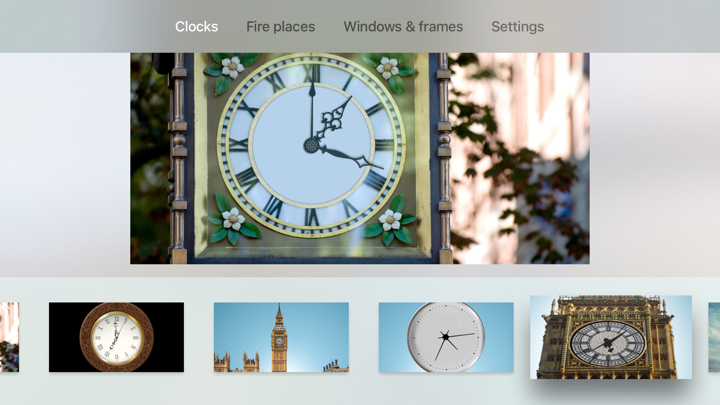 Screenshot #2 pour Magic Clock, Fire Places, Window Scenes & Frames