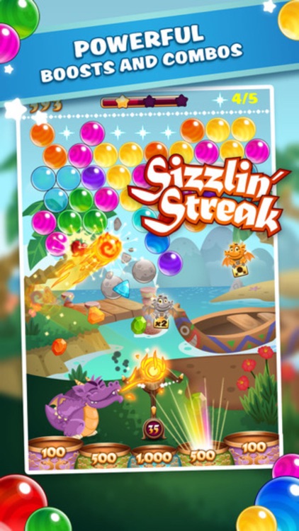 Bubble Pop Joy - match 3 rescue pet game mania screenshot-3