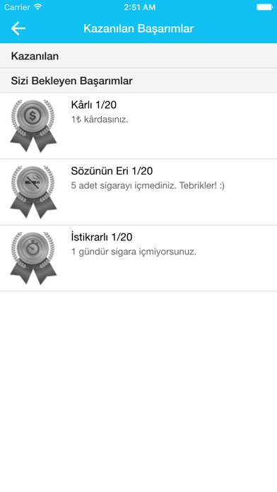 66 Gün - Sigara Bırak iPhone screenshot