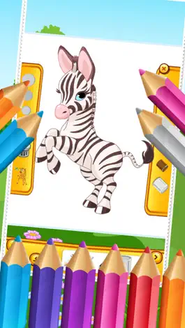 Game screenshot My Zoo Animal Friends Draw Coloring Book World for Kids mod apk