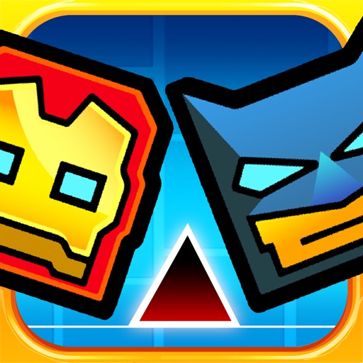 Justice Geometry Squad - Meltdown Heroes Dash Icon