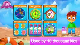 Game screenshot Telling the time - Teaching telling time with interactive clocks and fun games mod apk