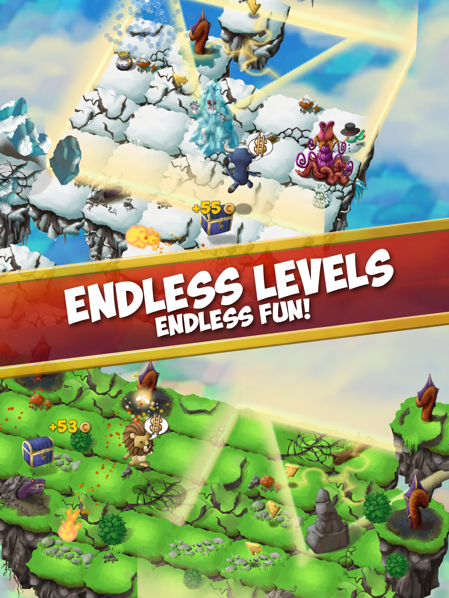 Sky Hop Saga - Endless Arcade Hopper
