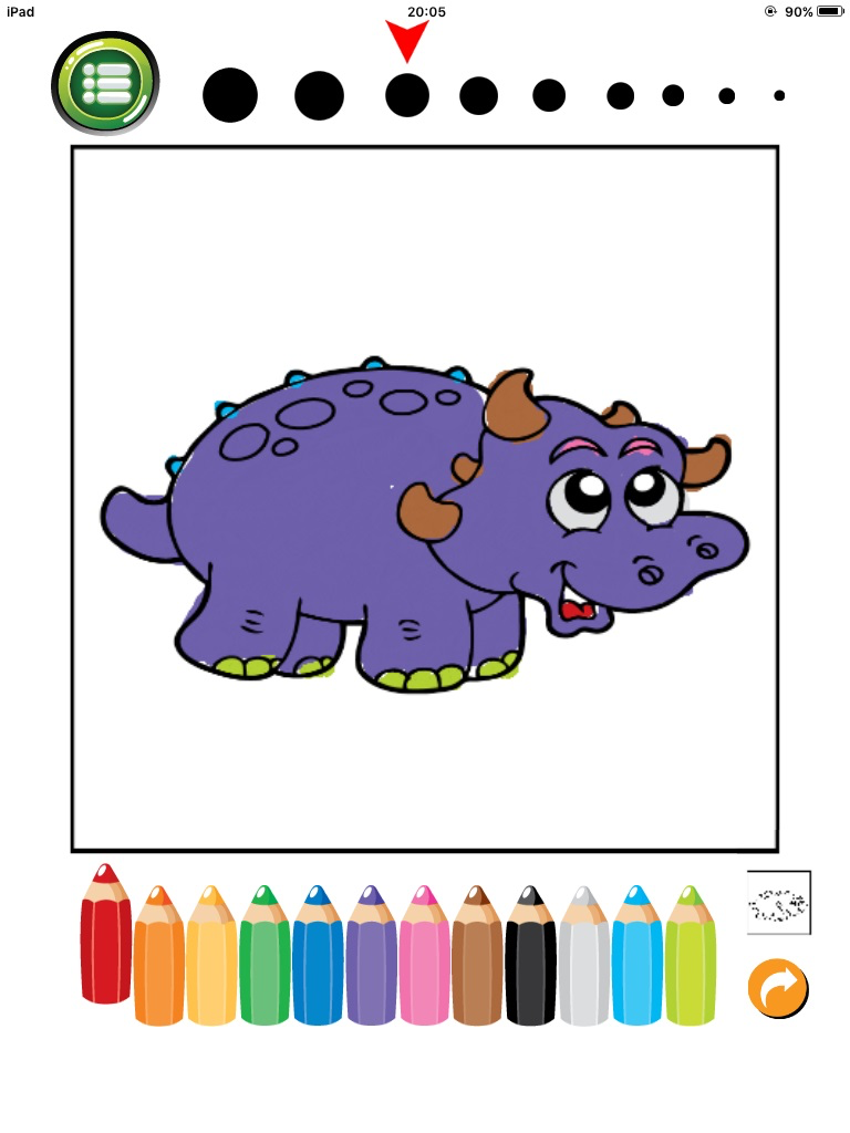 Dino Coloring Book : Free For Toddler And Kids!