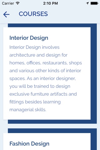 Universal Institute of Design screenshot 4