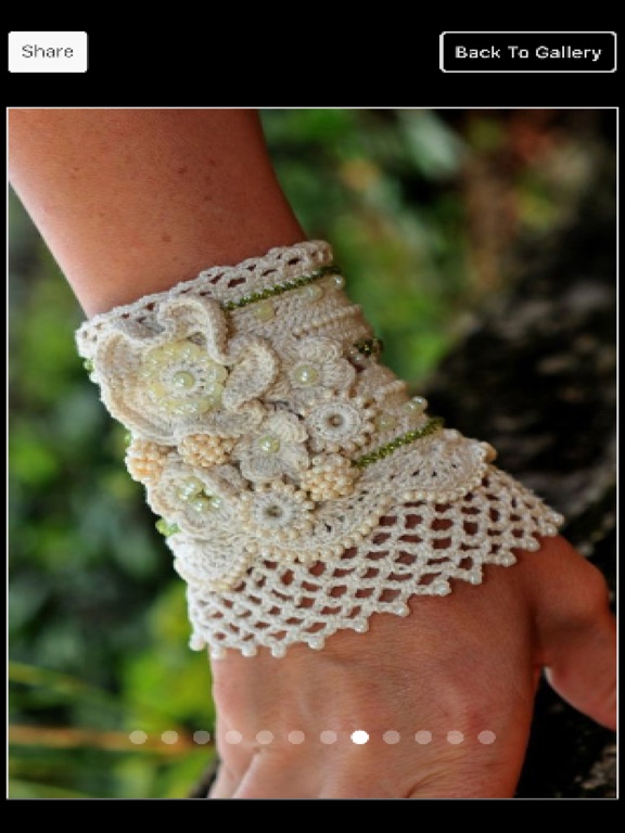 Screenshot #5 pour Crochet Bracelet Patterns