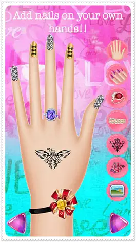 Game screenshot Nail Salon Spa - dress up and makeover games play free tattoo & makeup girls hack