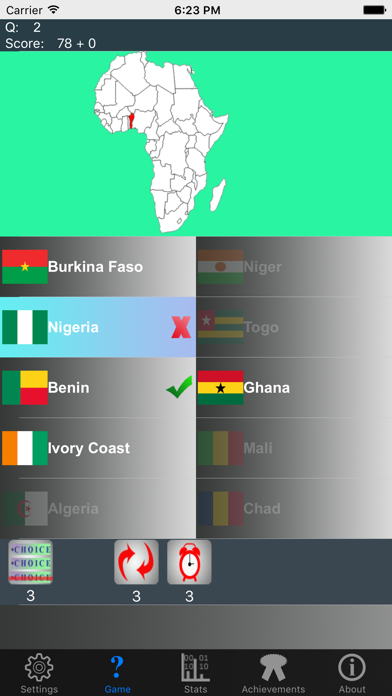 Screenshot #3 pour Ultimate Country Maps Trivia