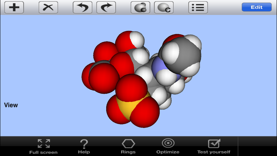 #1. 3D Molecules View&Edit Lite (iOS) 由: Virtual Space OOO