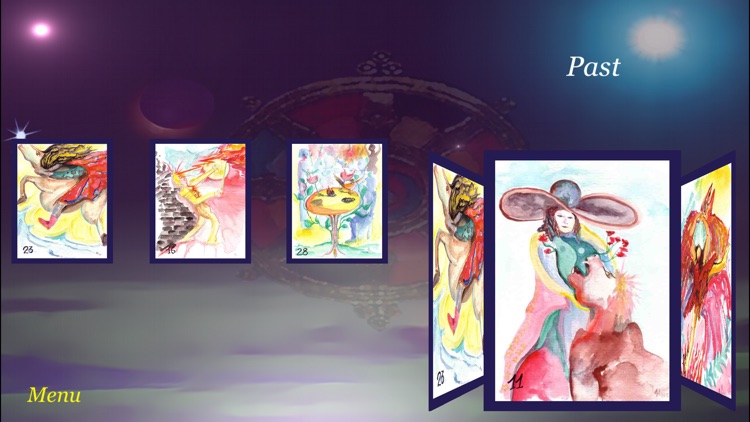 My creative tarot of Anne-Lise Quiquerez