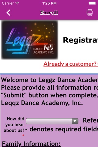 Leggz Dance Academy screenshot 2