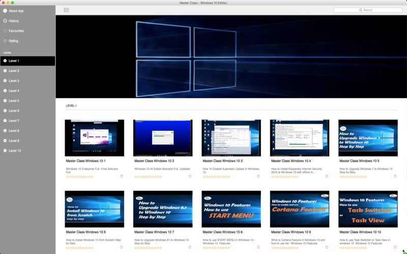 Screenshot #2 pour Master Class - Windows 10 Edition