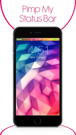 Game screenshot Pimp My Status Bar - Custom Top Bar Wallpapers and Colorful Backgrounds for Home Screen & Lock Screen mod apk