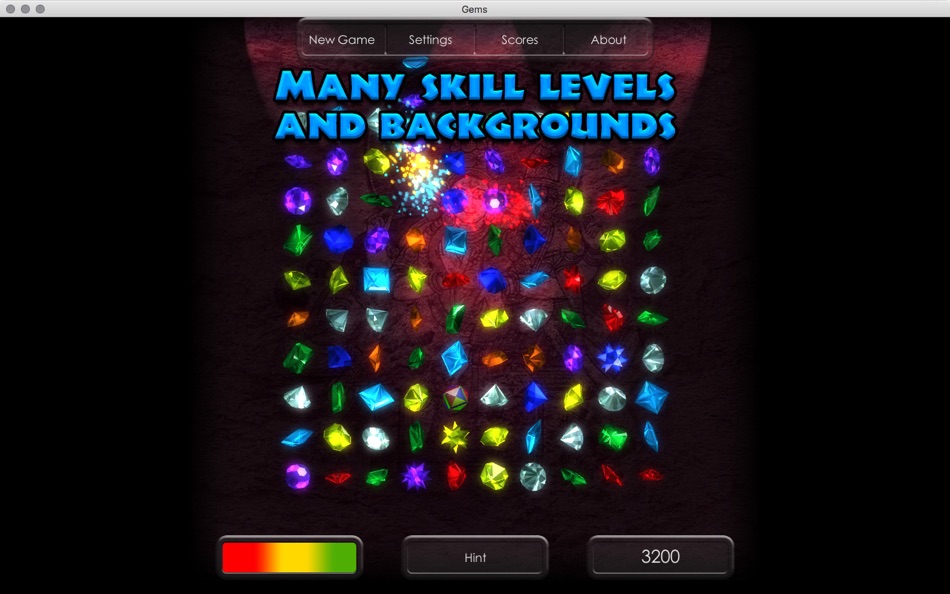 #5. Gems (macOS) Podle: baKno Games