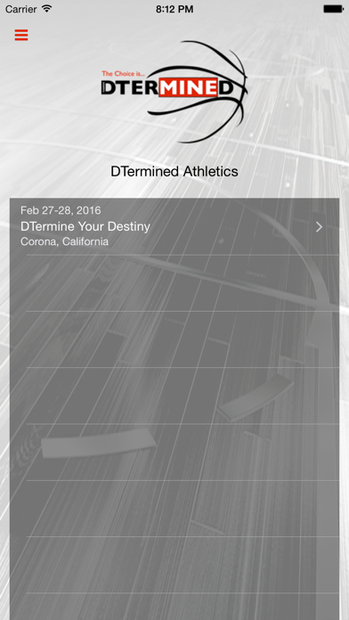 DTermined Athletics Screenshot 1 - AppWisp.com DTermined Athletics Screenshot 1 - AppWisp.com
